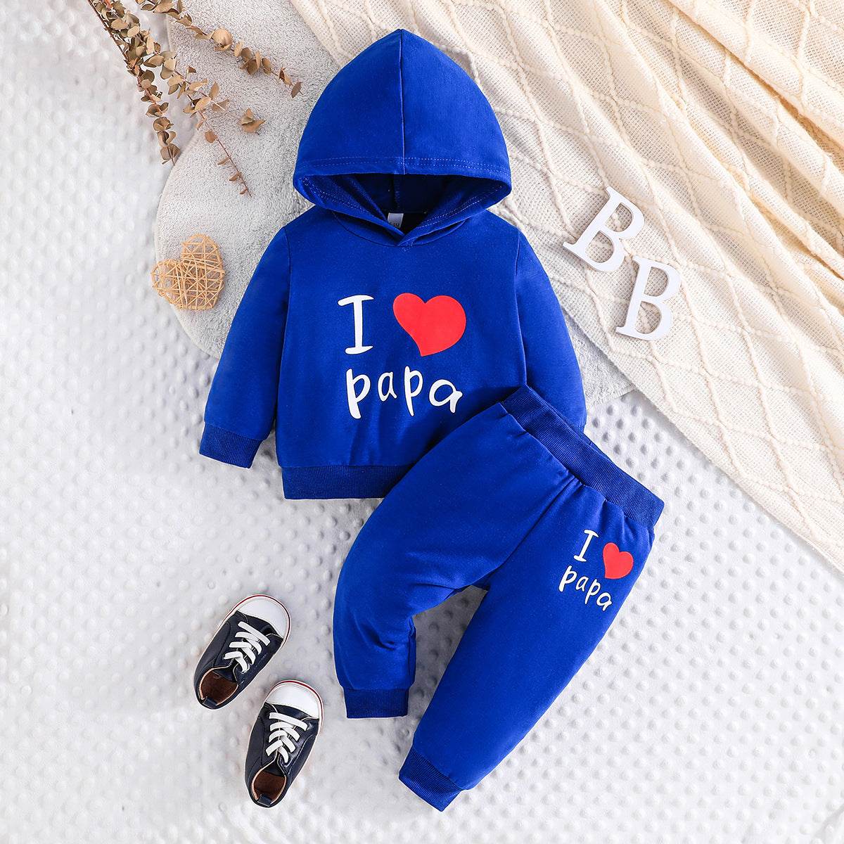 Kid's Trendy Hooded sweatshirt & pants set - Shop Jobie