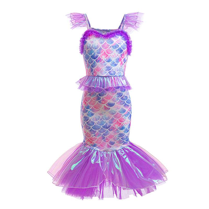 Elsa Gradient Color Princess Dress - Shop Jobie