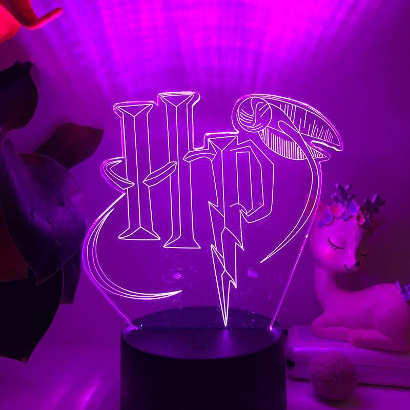 3D LED Wizarding Wonderland HP Night Light - Shop Jobie