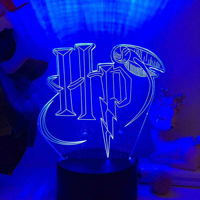 3D LED Wizarding Wonderland HP Night Light - Shop Jobie