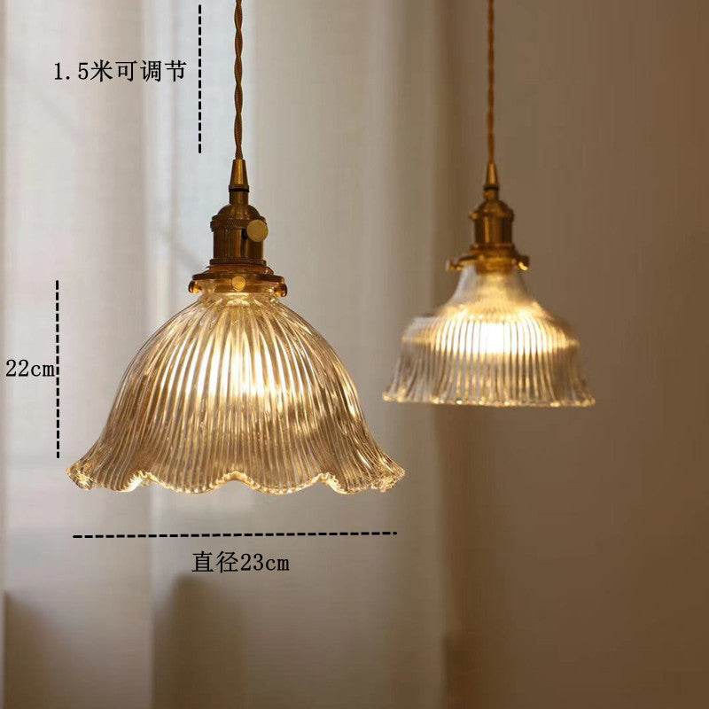 Retro Brass Glass Chandelier - Shop Jobie