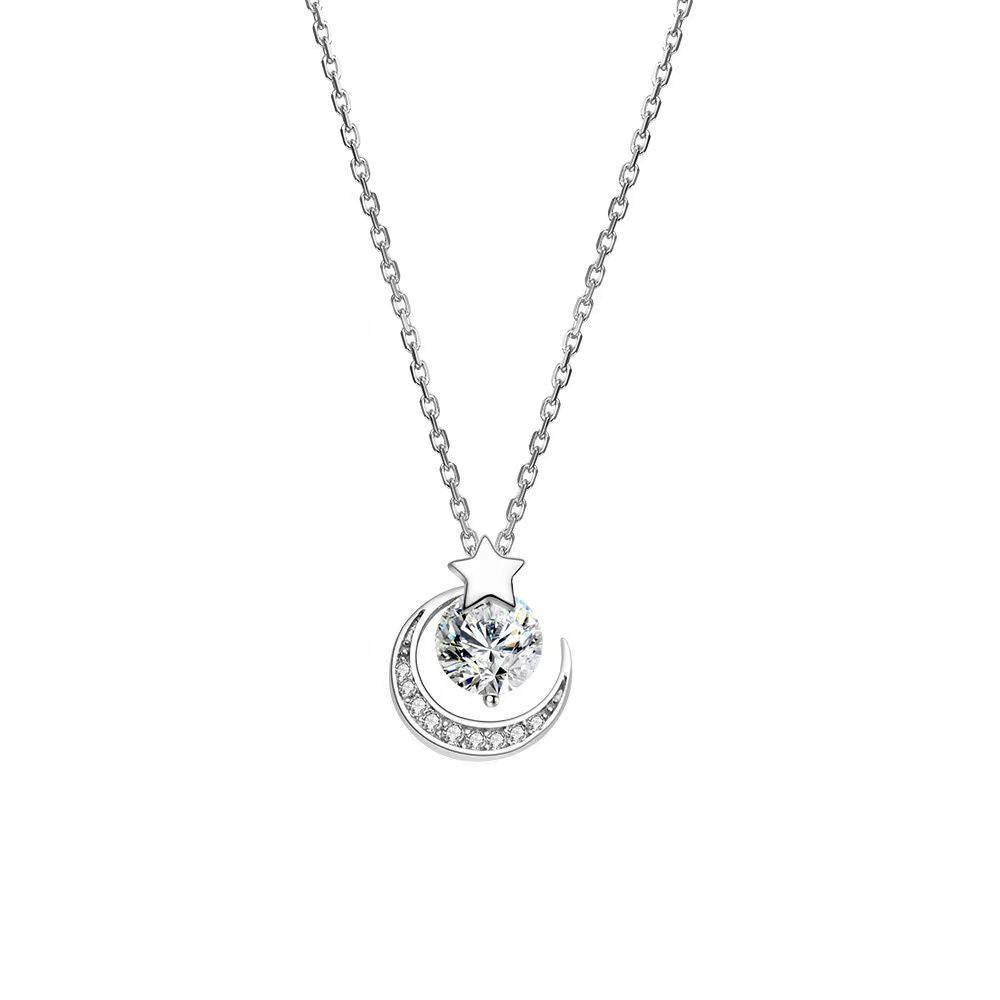 Star Moon Necklace