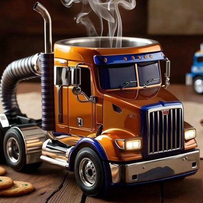 Unique Semi-Truck Coffee Mug - Shop Jobie