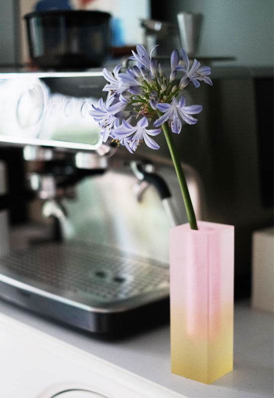 Minimalist Acrylic Column Square Vase - Shop Jobie
