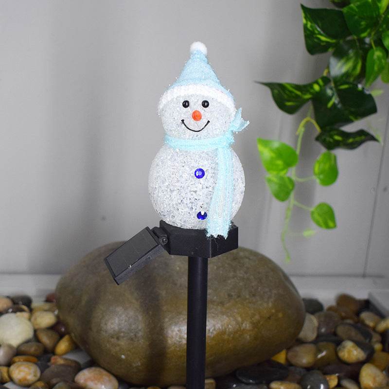 LED Solar Snowman Stake Light - Shop Jobie