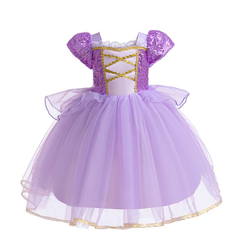 Elsa Gradient Color Princess Dress - Shop Jobie