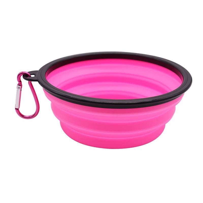 2-in-1 Portable Silicone Dog Feeder Bowl - Shop Jobie