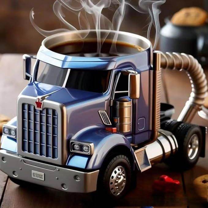 Unique Semi-Truck Coffee Mug - Shop Jobie