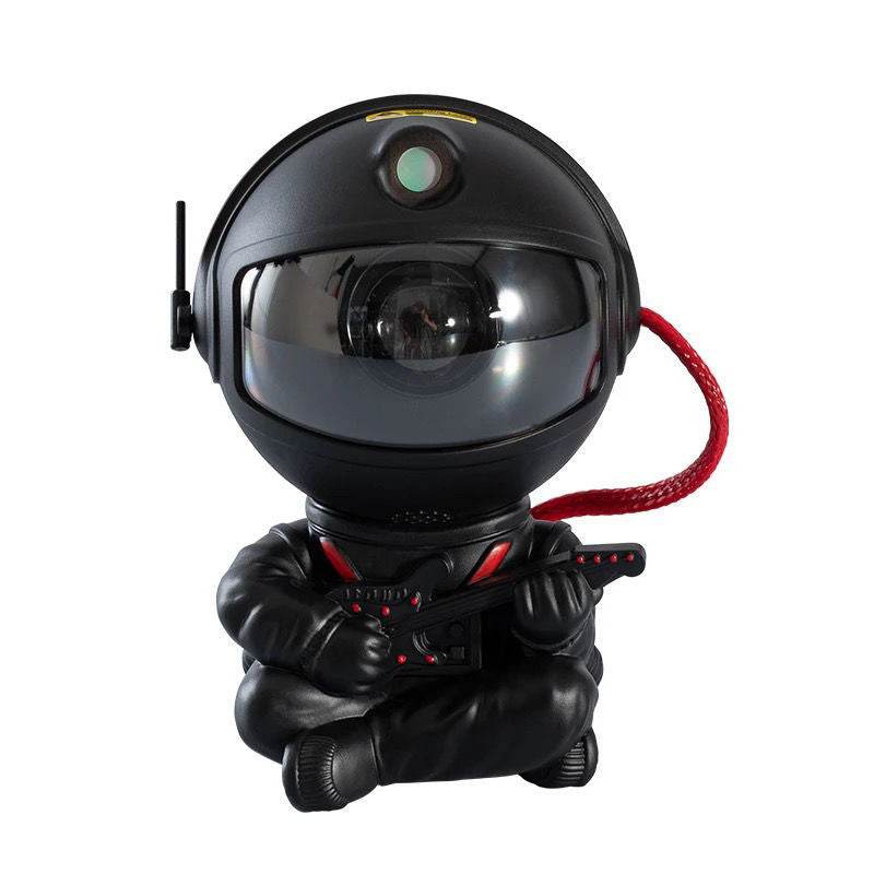 Space Man Black Star Astronaut LED Projection Light - Shop Jobie
