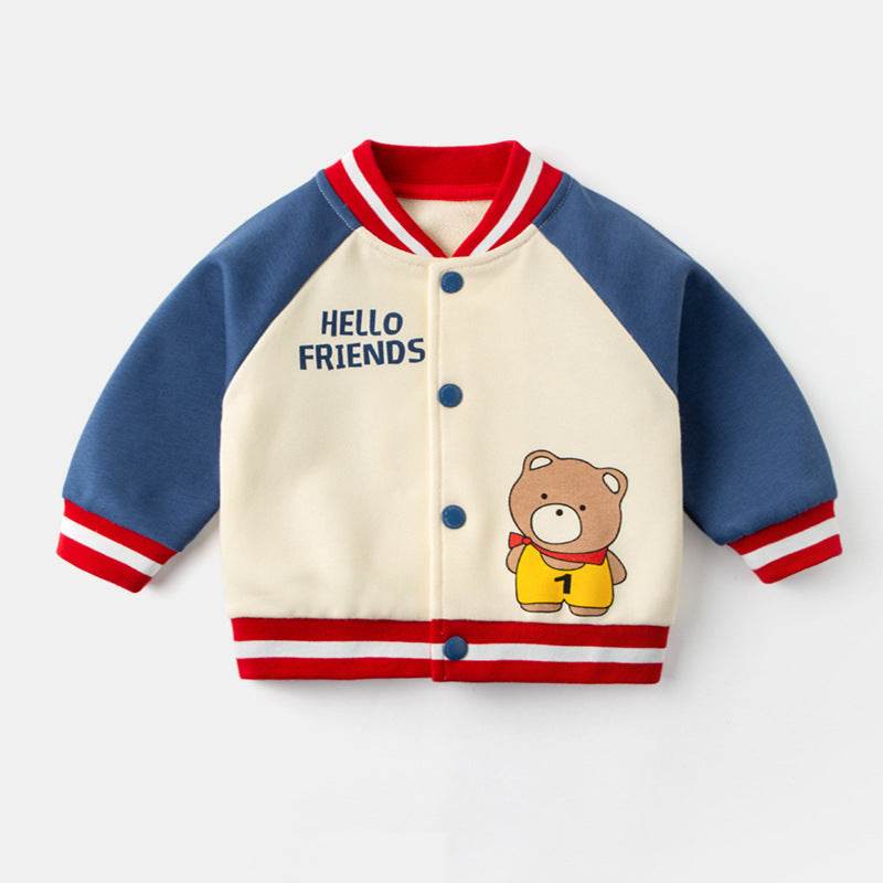 Hello Friends! Baseball Jacket - Shop Jobie