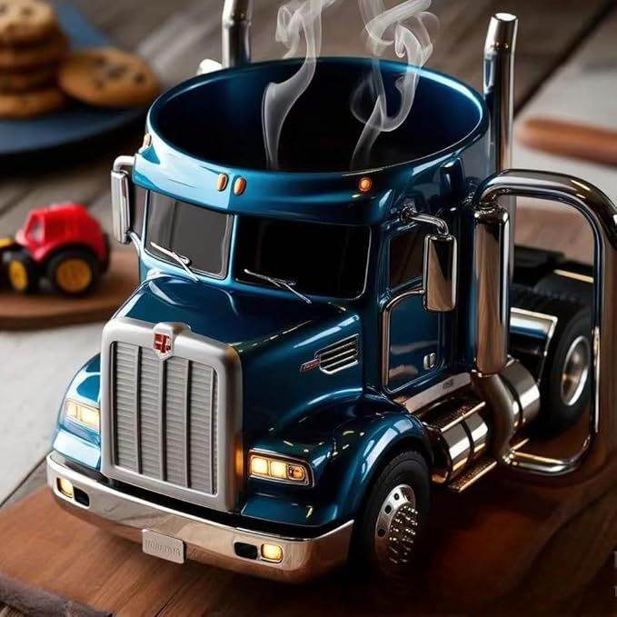 Unique Semi-Truck Coffee Mug - Shop Jobie