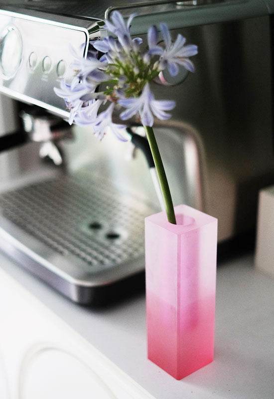 Minimalist Acrylic Column Square Vase - Shop Jobie