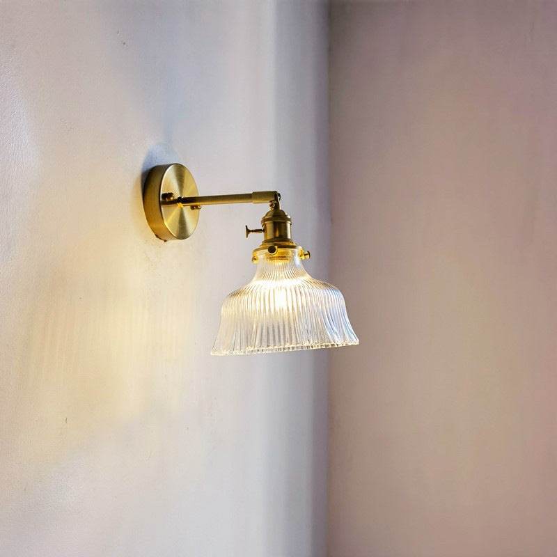 Retro Brass Glass Chandelier - Shop Jobie