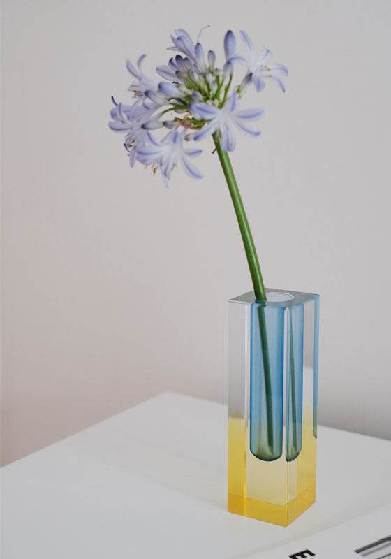 Minimalist Acrylic Column Square Vase - Shop Jobie