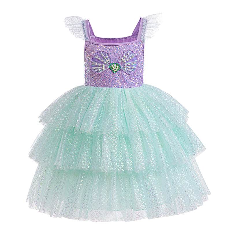 Elsa Gradient Color Princess Dress - Shop Jobie
