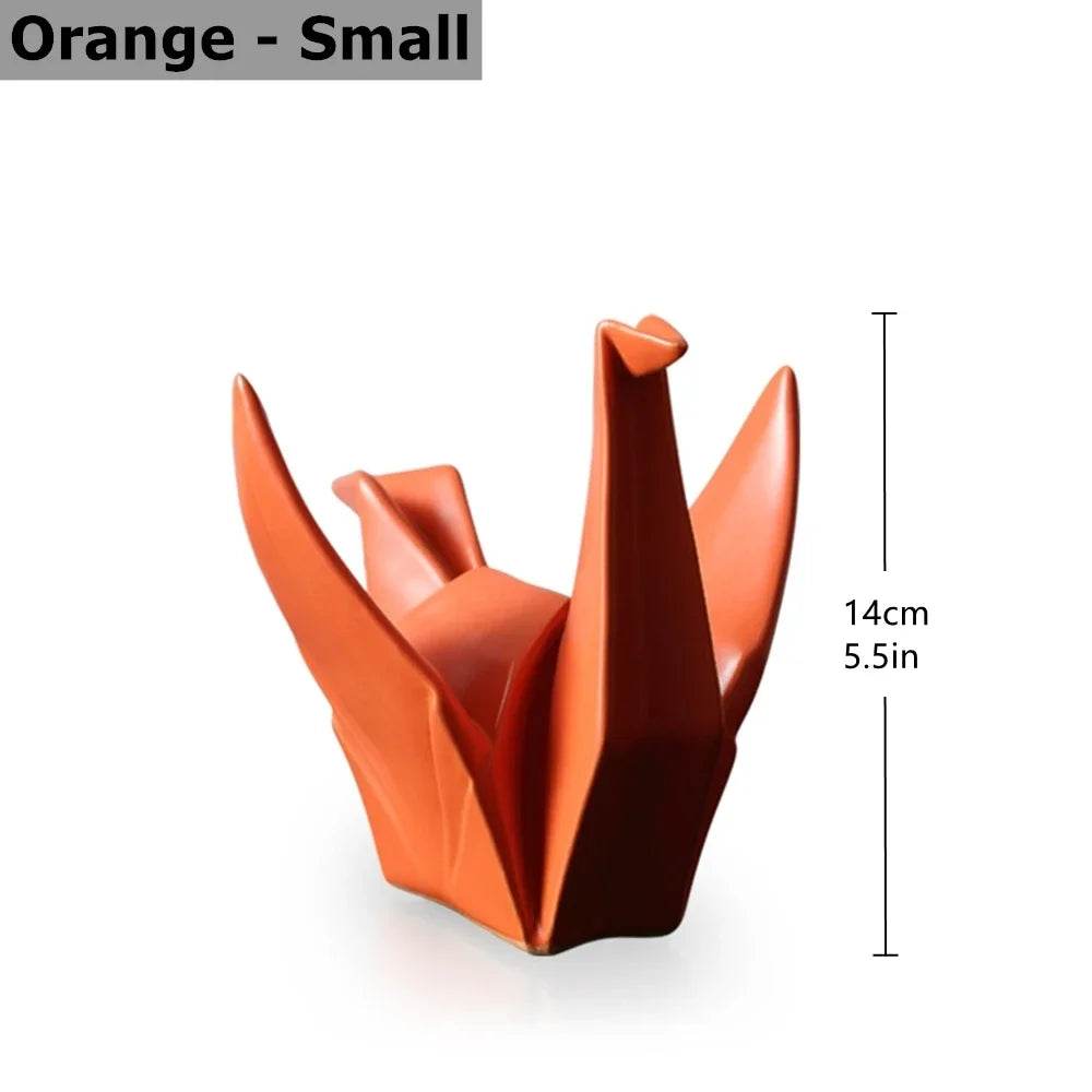 Modern Abstract Origami Bird Figurine - Shop Jobie
