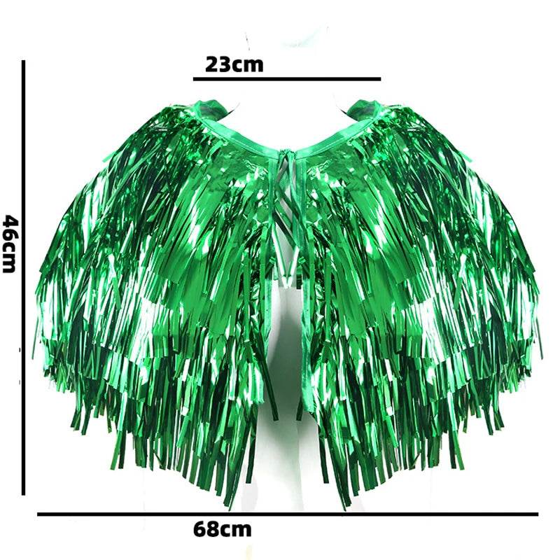 Saint Patrick's Day & Carnival - Irish Festival Tassel Cloak Costume - Shop Jobie