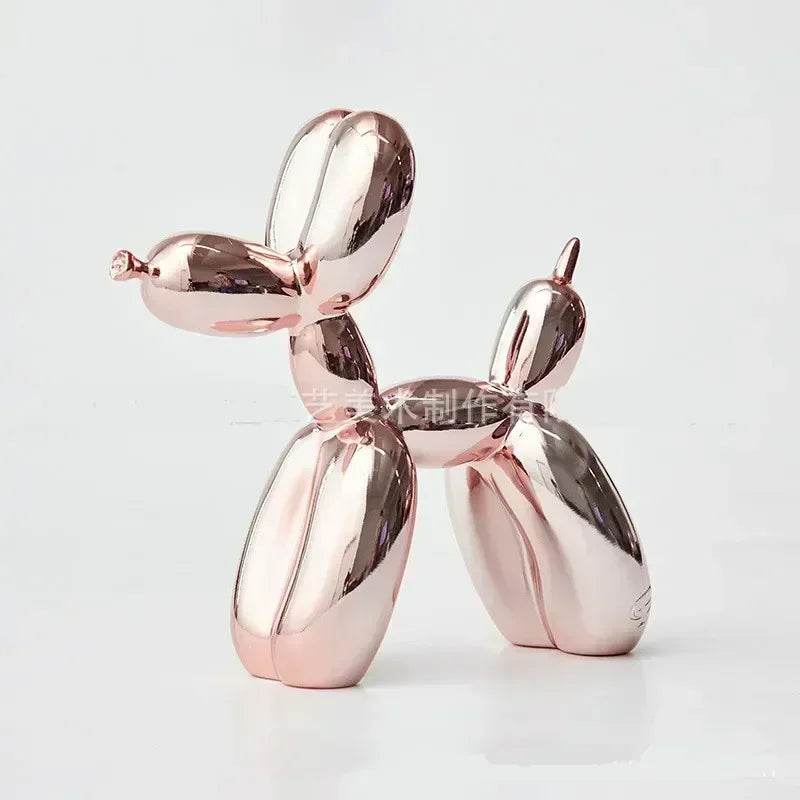 Metallic Resin Balloon Dog Figurine - Shop Jobie