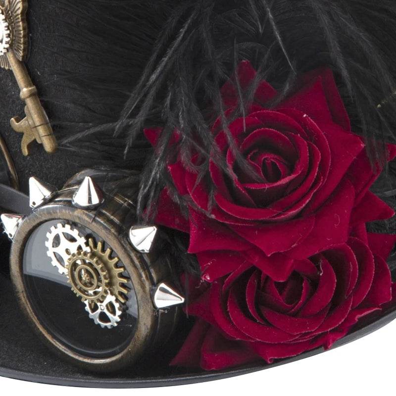 Vintage Steampunk Top Hat - Fedora Style - Shop Jobie
