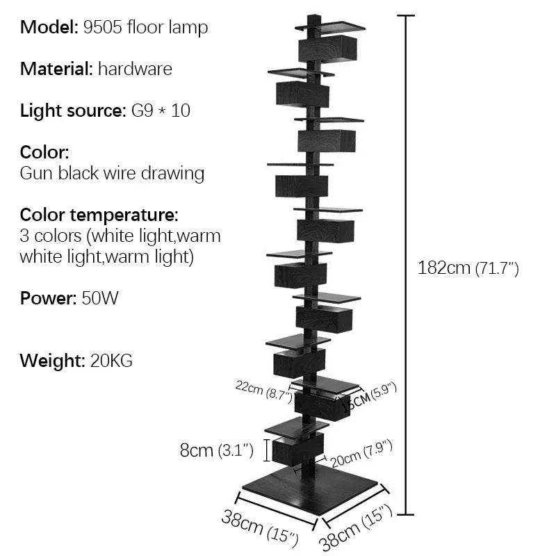 Modern Minimalist Artistic-Box Floor Lamp - Shop Jobie