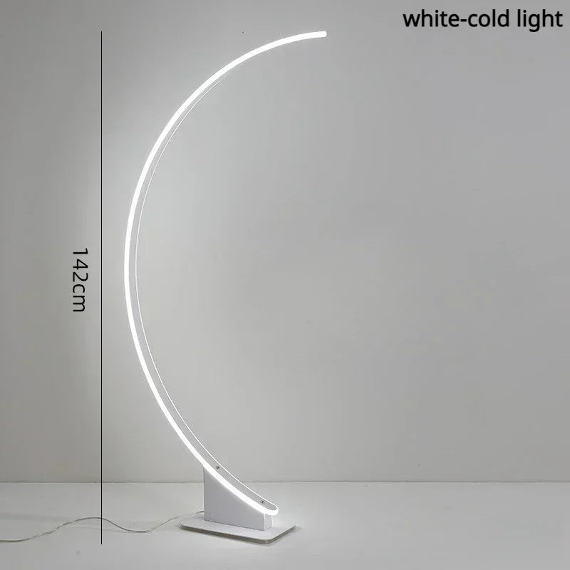 Minimalistic Arched Floor Lamp