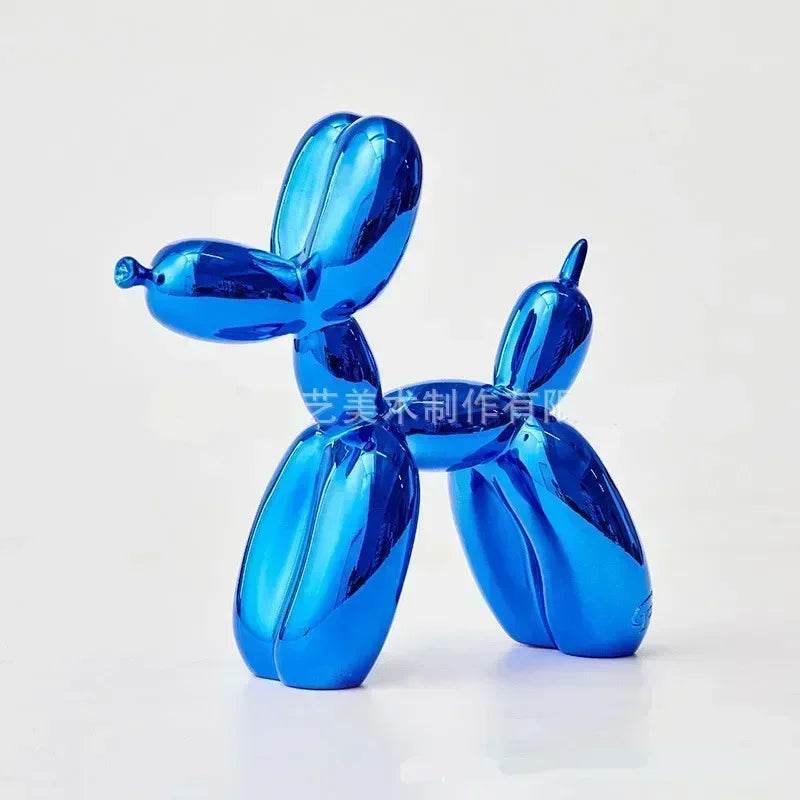 Metallic Resin Balloon Dog Figurine - Shop Jobie