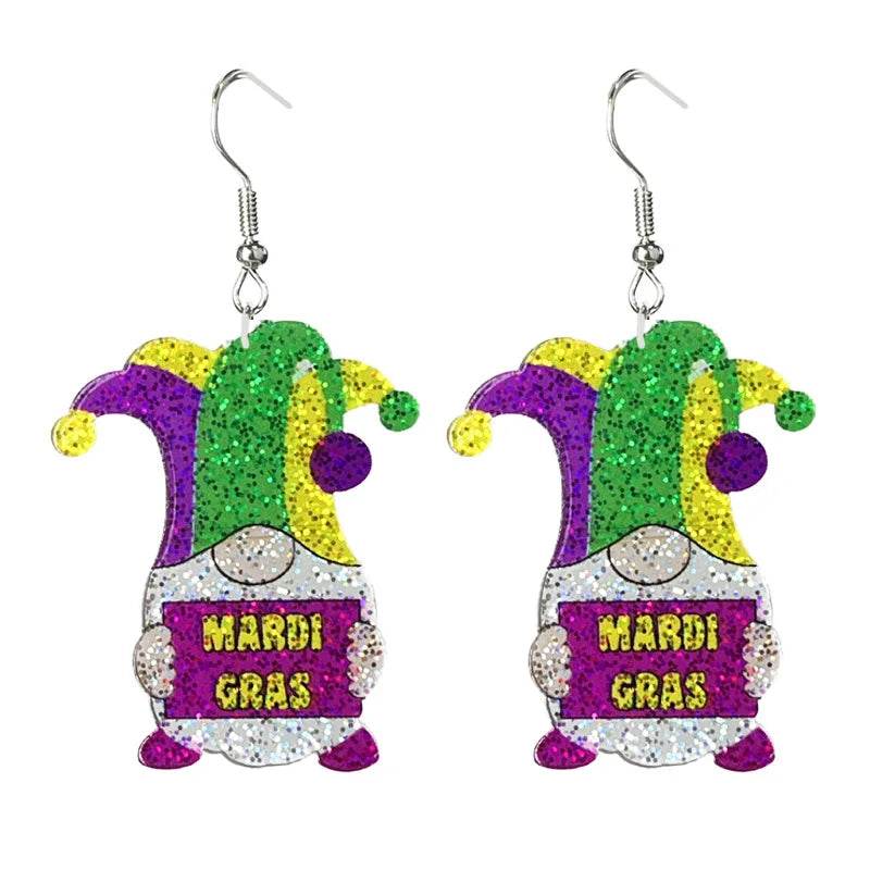 Mardi Gras Carnival - Earrings - Shop Jobie