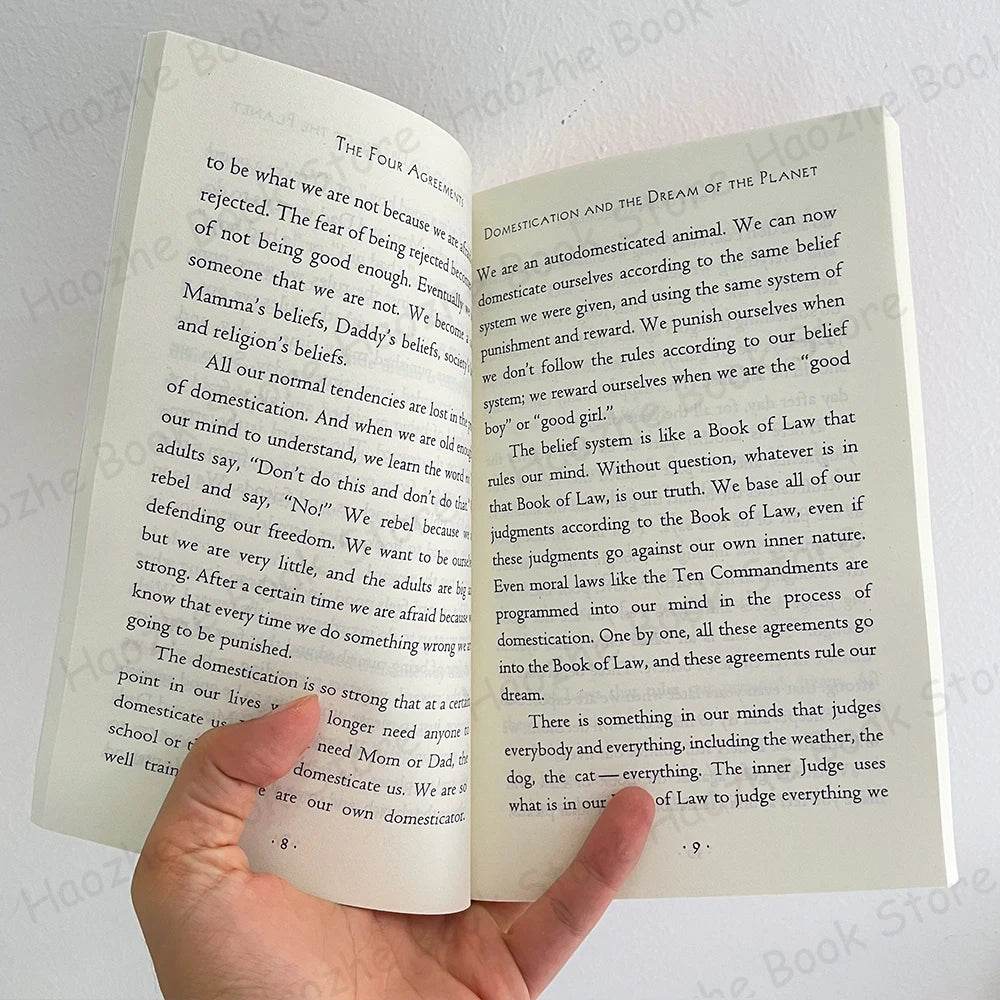Paperback Book - The Four Agreements - Shop Jobie