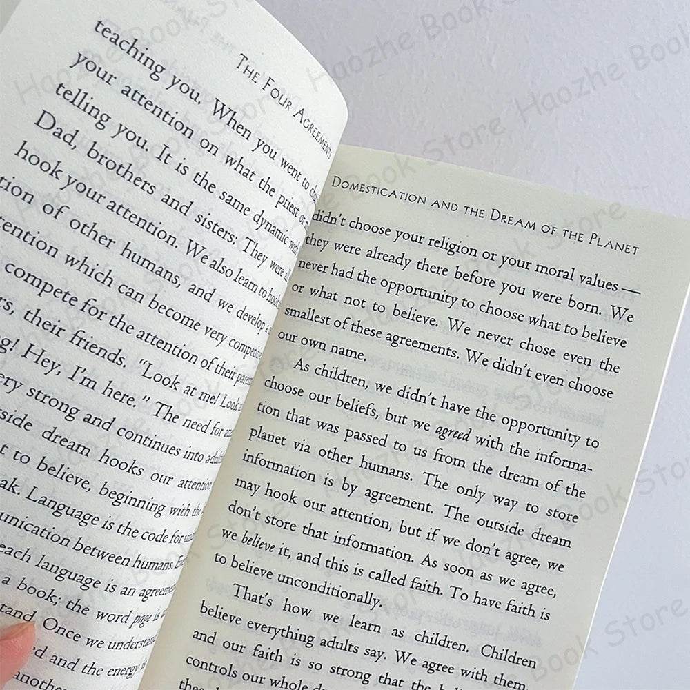 Paperback Book - The Four Agreements - Shop Jobie