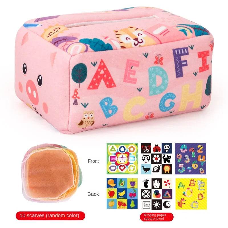 Montessori - Magic Tissue Box Early Learning Activity Game - Shop Jobie