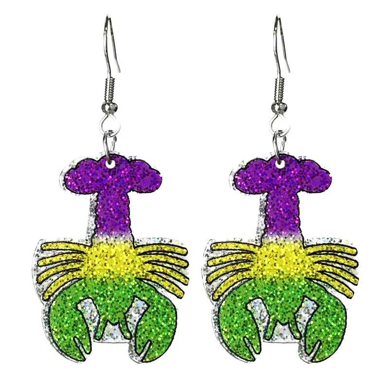 Mardi Gras Carnival - Earrings - Shop Jobie