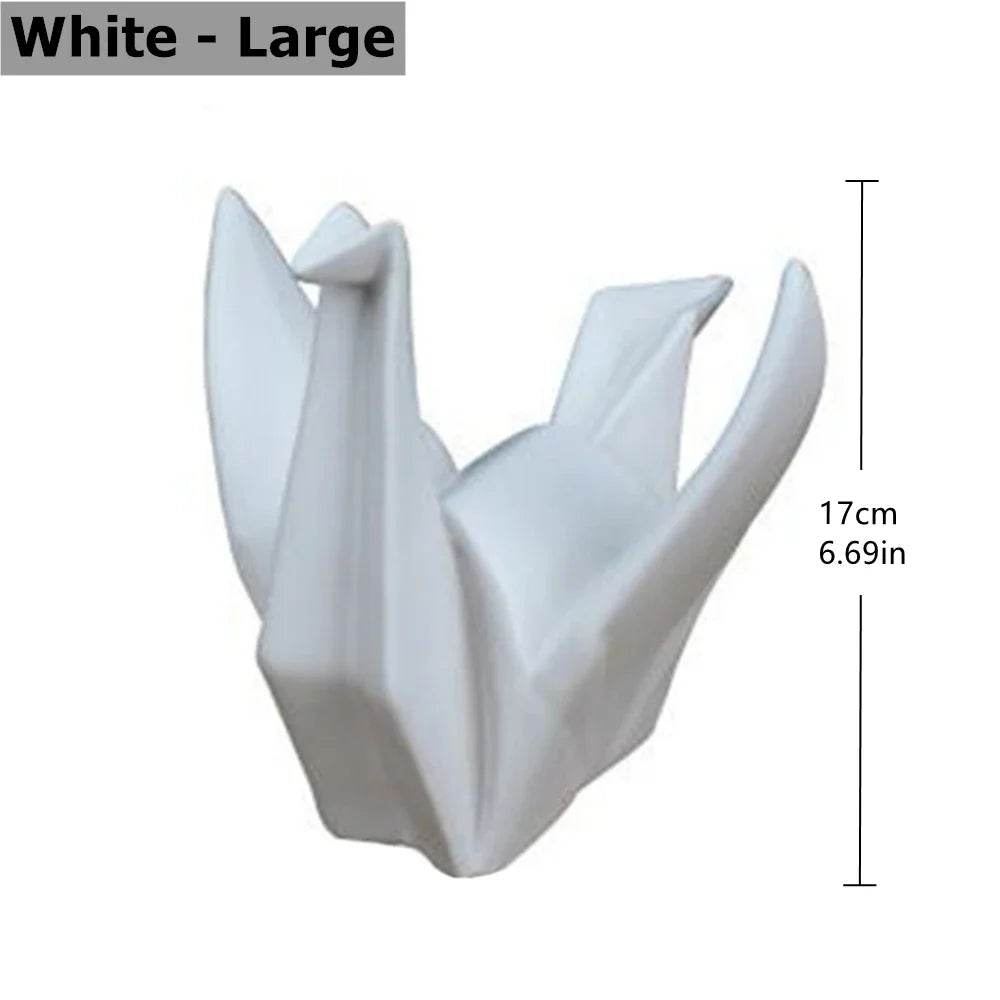 Modern Abstract Origami Bird Figurine - Shop Jobie