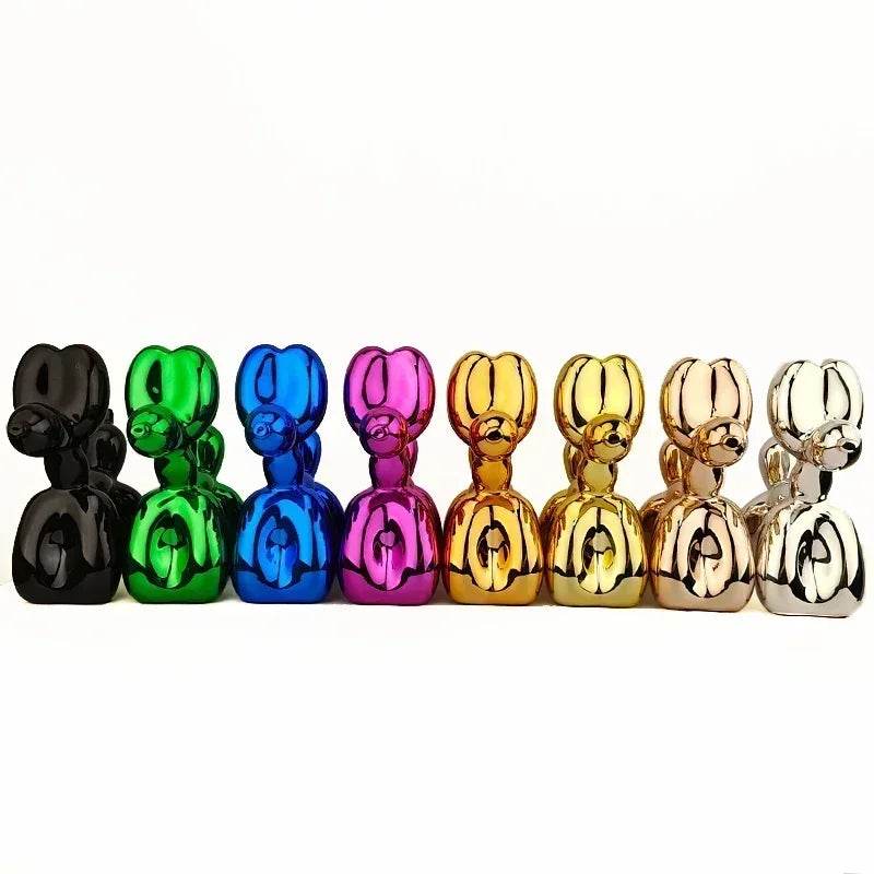 Metallic Resin Balloon Dog Figurine - Shop Jobie