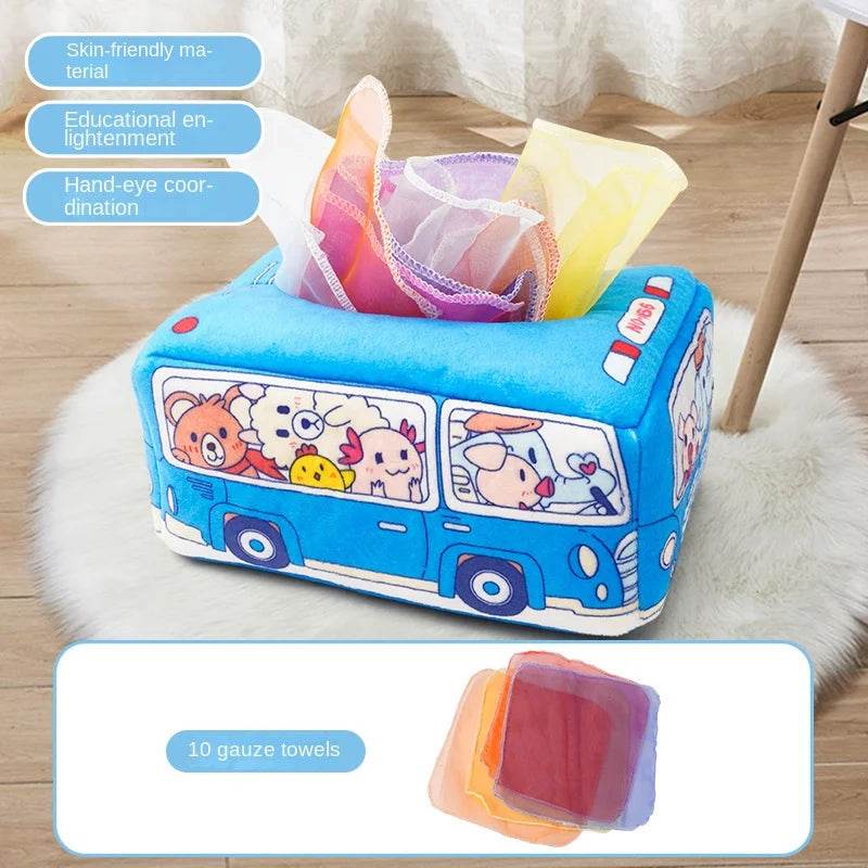 Montessori - Magic Tissue Box Early Learning Activity Game - Shop Jobie