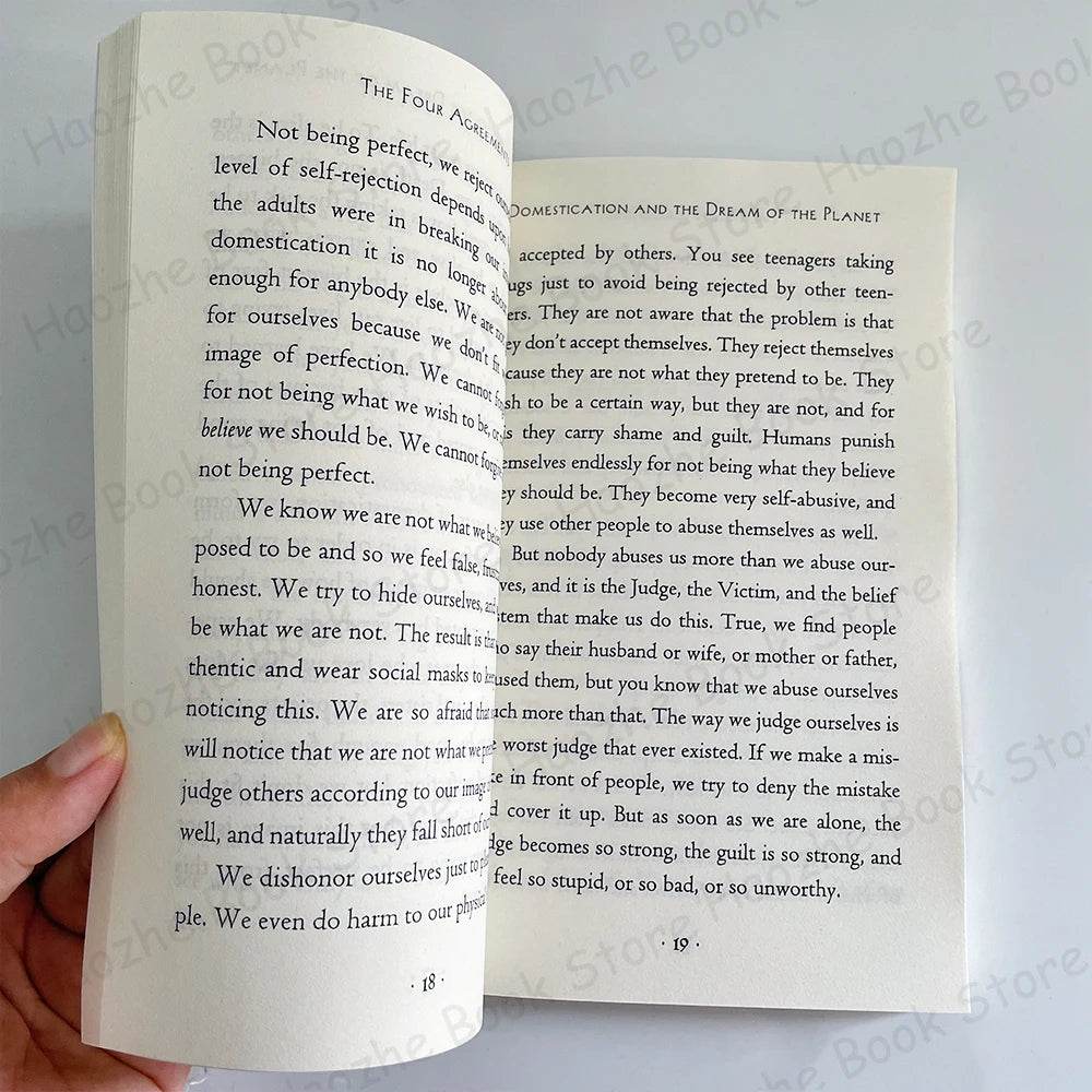 Paperback Book - The Four Agreements - Shop Jobie