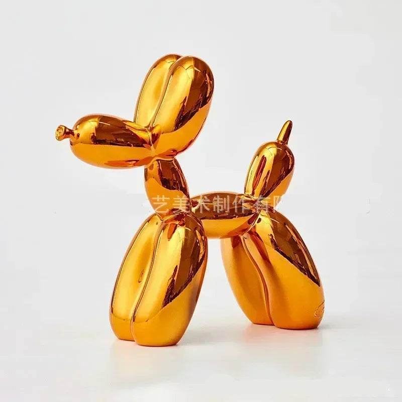 Metallic Resin Balloon Dog Figurine - Shop Jobie