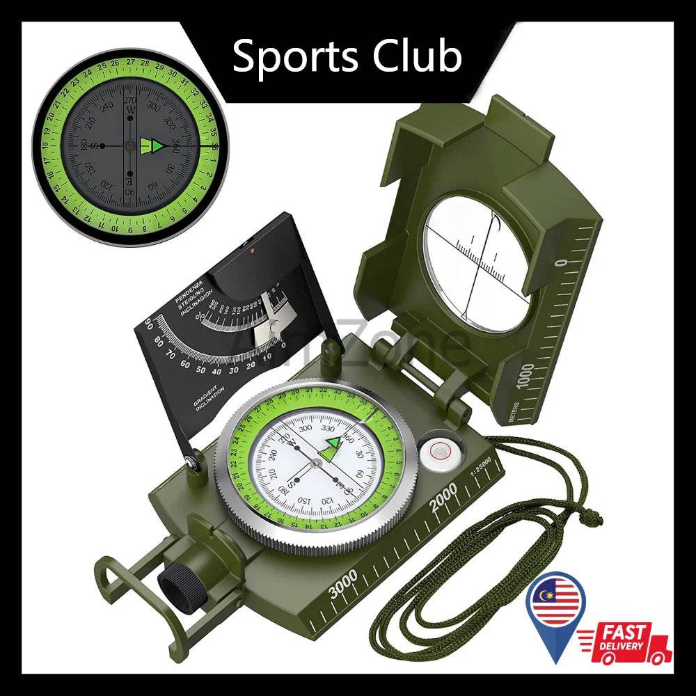 Outdoor Survival Gear- Military Compass - Shop Jobie