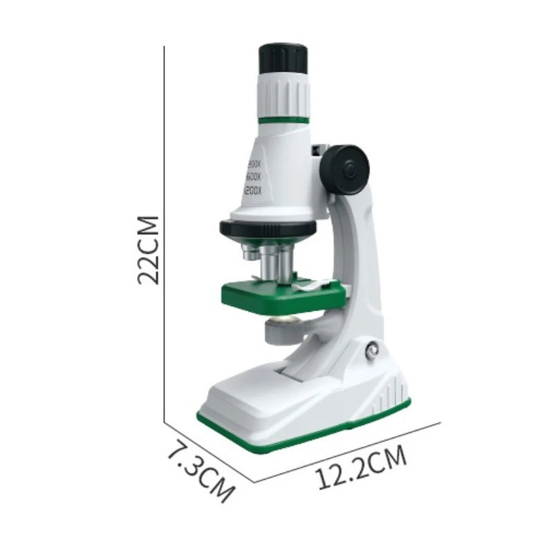 Childrens Pocket Microscope Kit w/LED Light