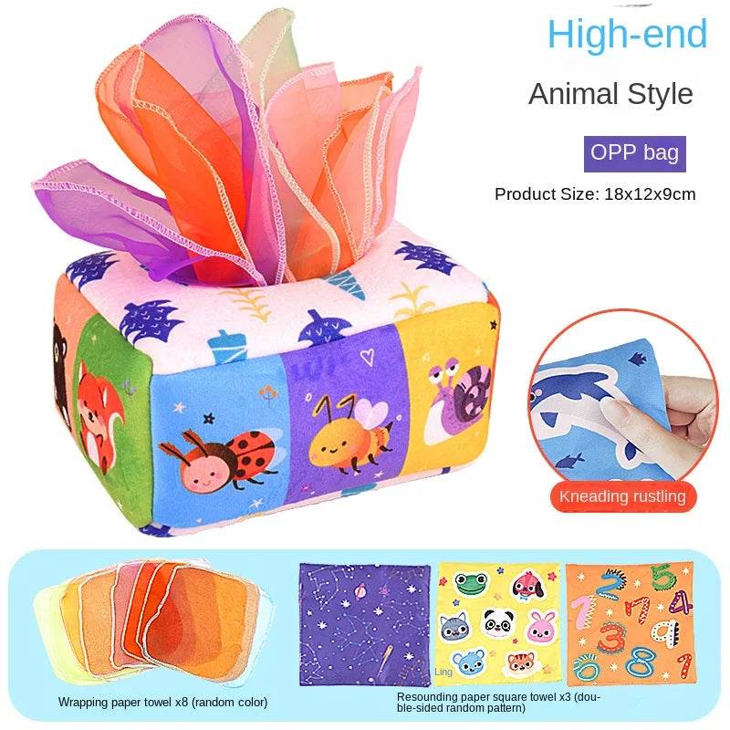 Montessori - Magic Tissue Box Early Learning Activity Game - Shop Jobie