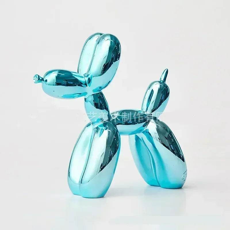 Metallic Resin Balloon Dog Figurine - Shop Jobie