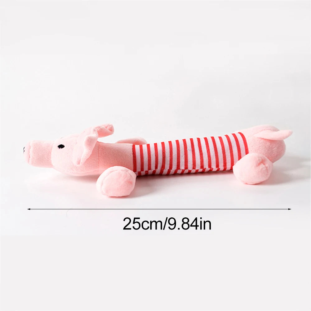 Adorable Animal No-Stuffing Dog Toy with Squeakers