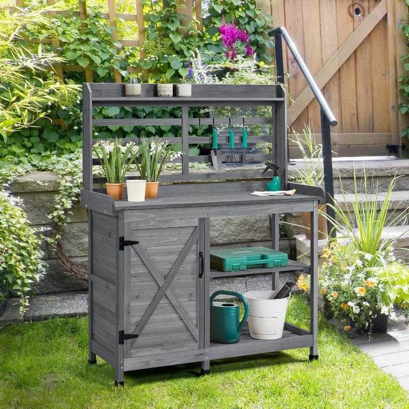 Gardner's Dream Outdoor Potting Bench - Shop Jobie