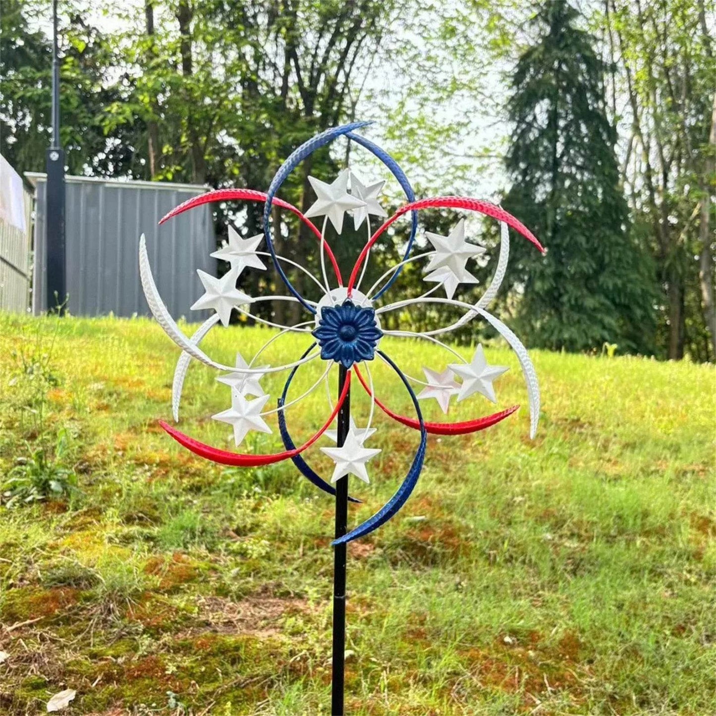 Wind Spinner - Large Red White And Blue - Shop Jobie