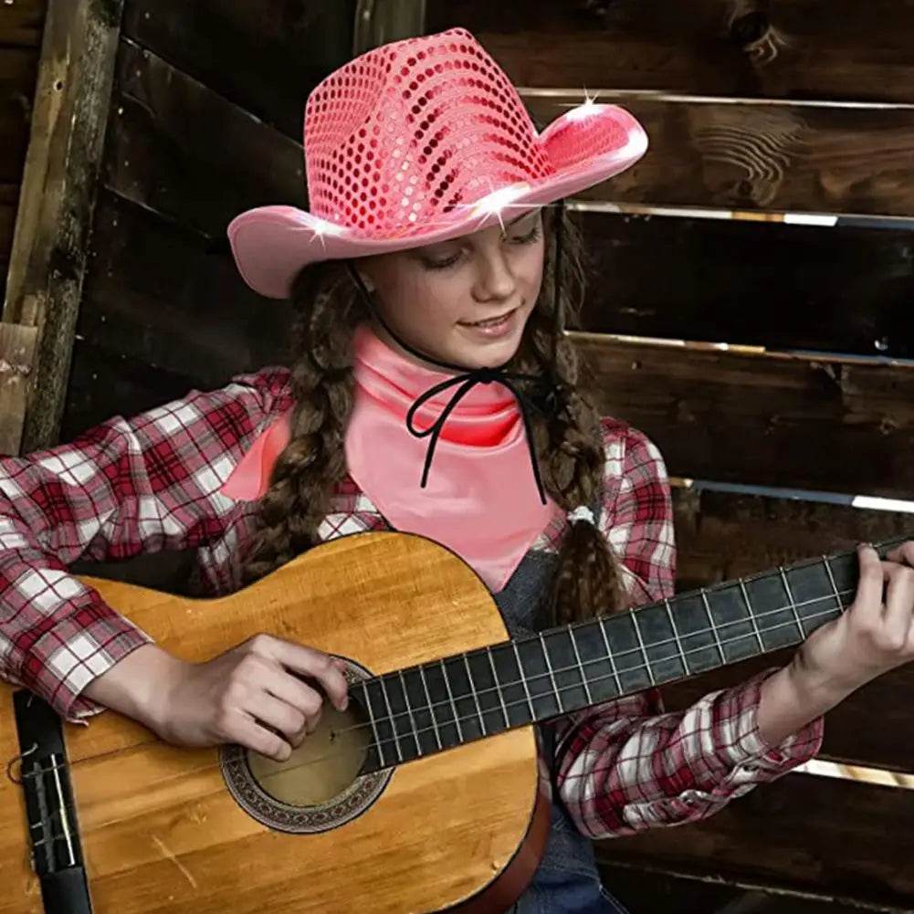 LED Glowing - Cowgirl Hats & Baseball Caps! - Shop Jobie