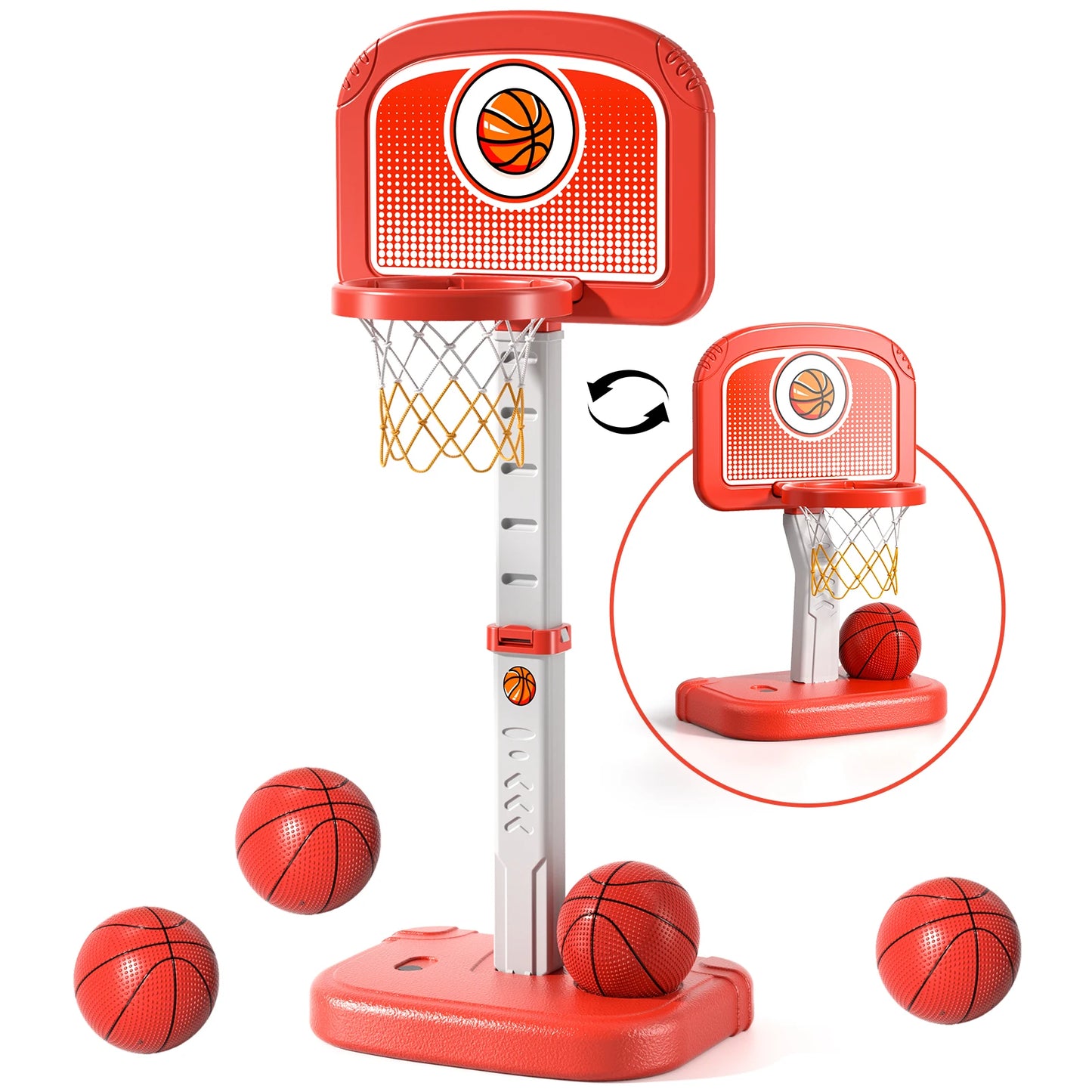 Basketball Hoop for Kids - Indoor/Outdoor