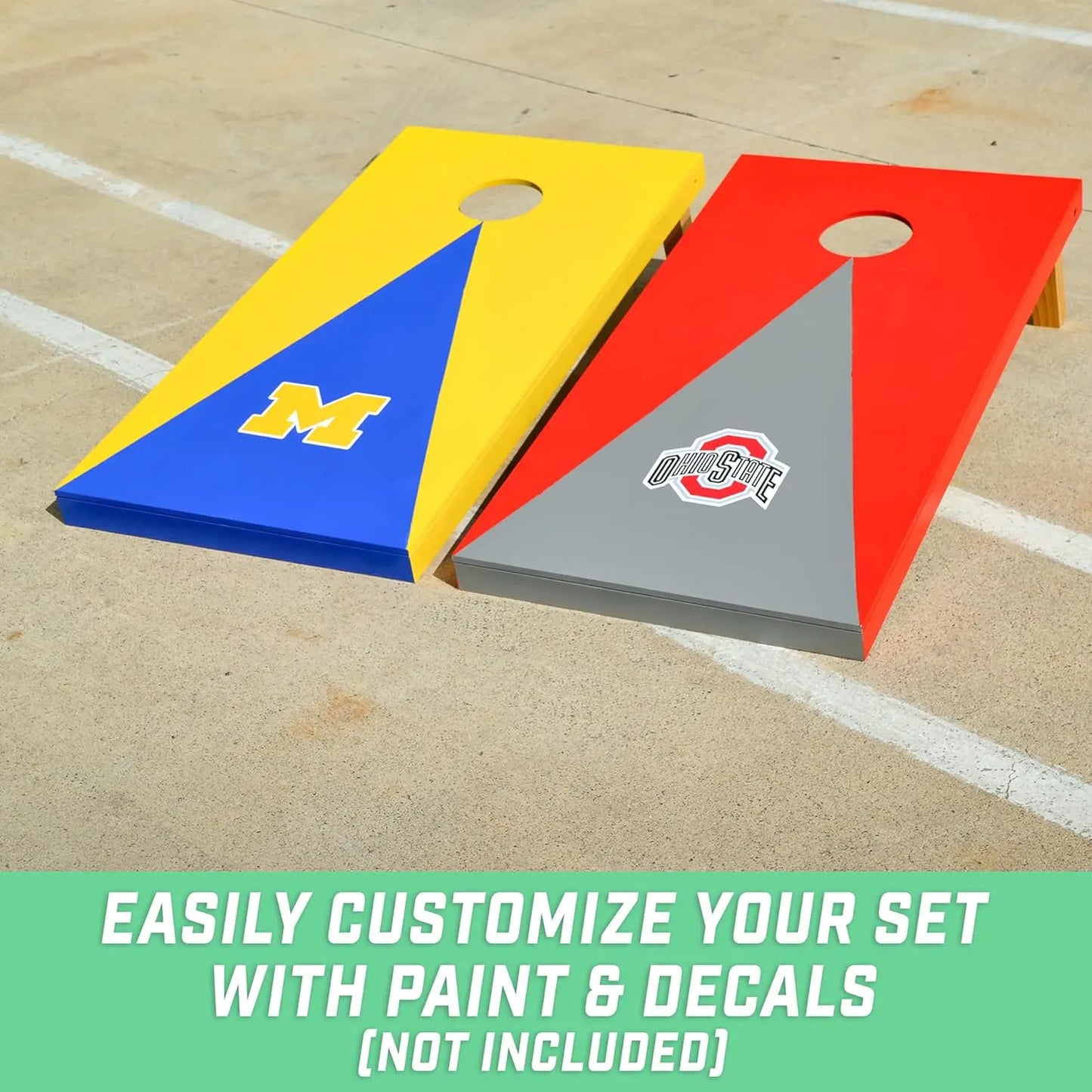 Regulation Wooden Cornhole Board Set