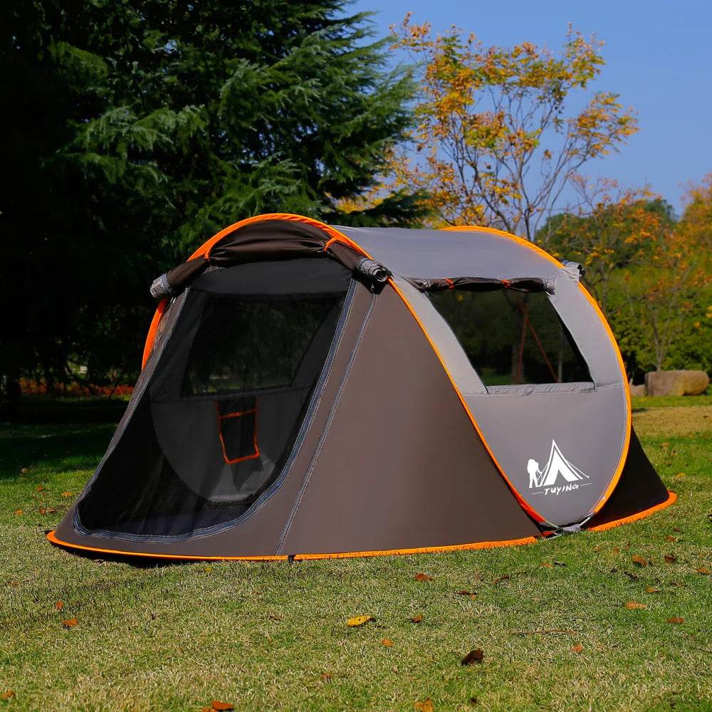 Outdoor 3-8 Person Automatic Pop Up Tent - Shop Jobie