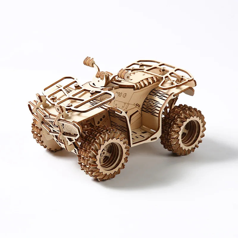 3D Wooden ATV Mechanical Model Kit - 417pc