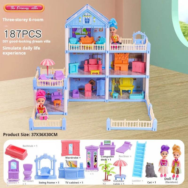 3D DIY Dream Princess Castle - Shop Jobie