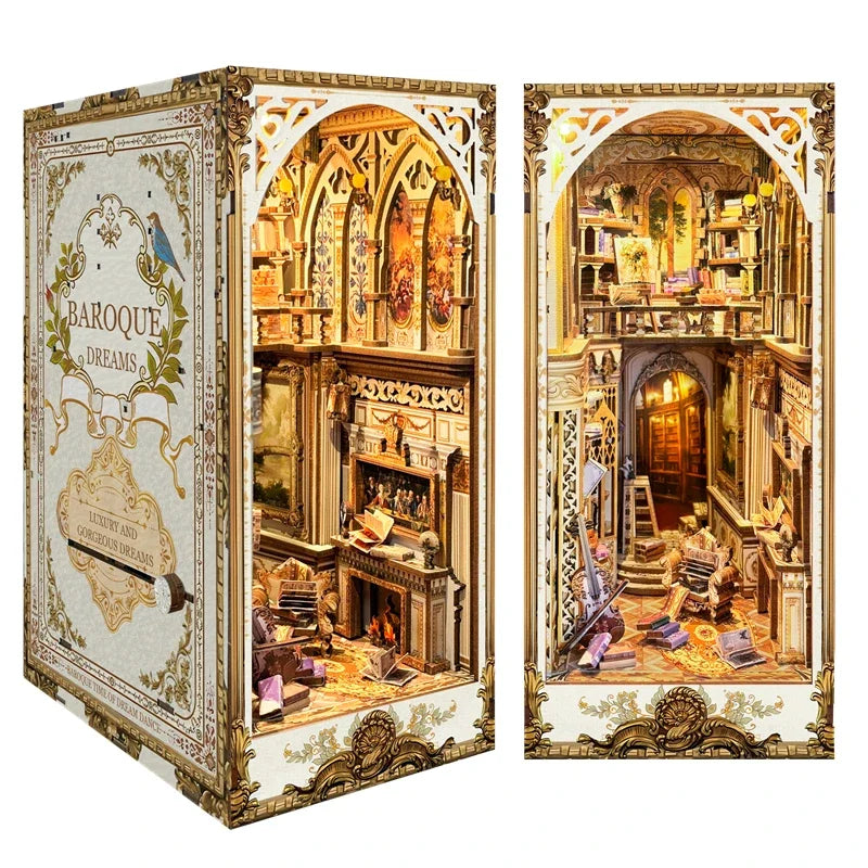 DIY Puzzles - Wooden Book Nook Kit